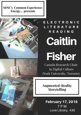 Caitlin Fisher Event Flyer